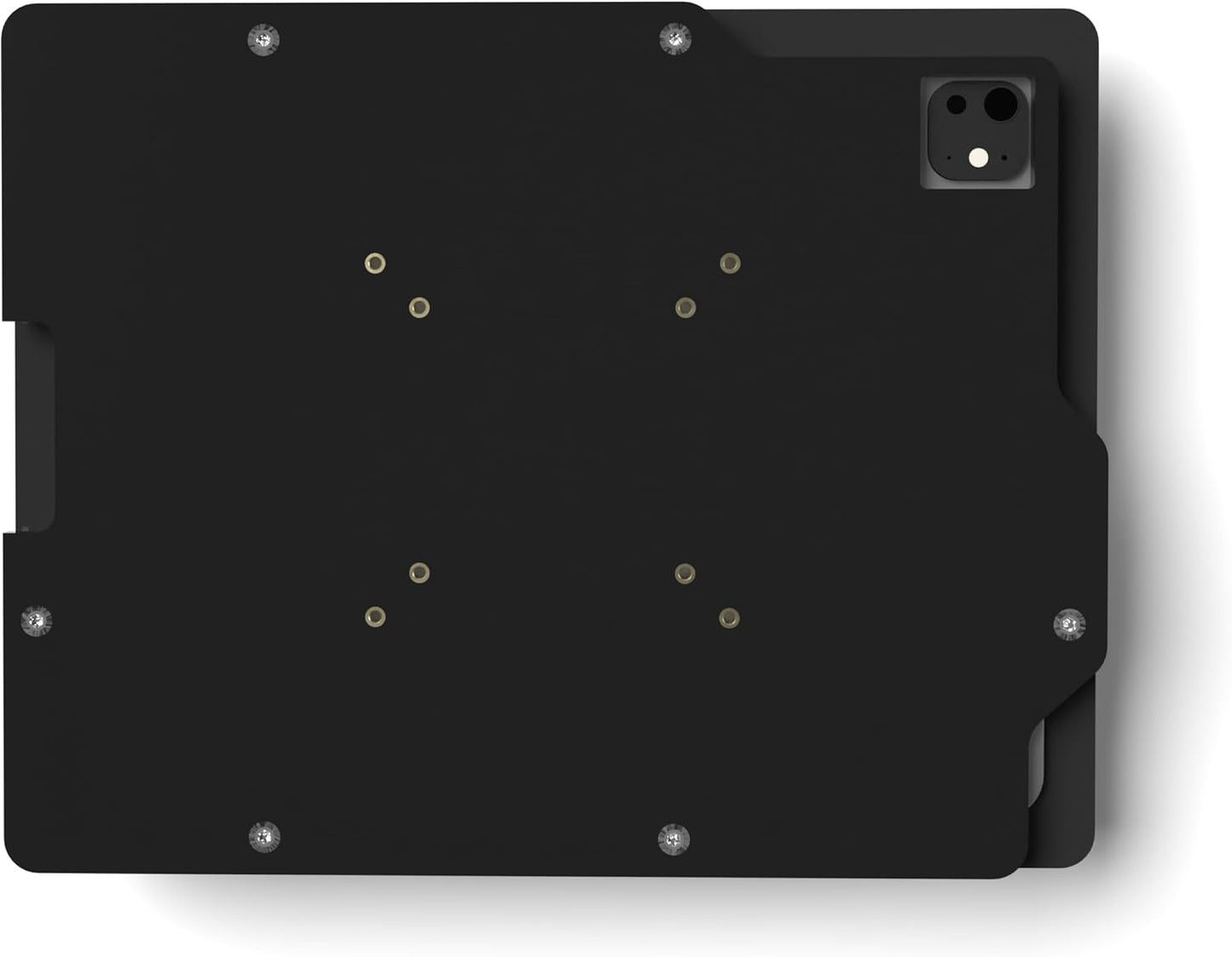 TABcare Anti-Theft Acrylic VESA Enclosure for Apple iPad Pro 13" 2024 with Free Wall Mount Kit & 90-Degree Angle USB C Cable (iPad Pro 13" 2024, Black)