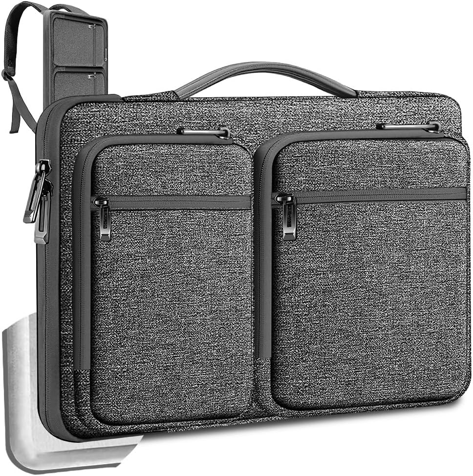 ZINZ Laptop Case 15 15.6 16 inches Sleeve Slim Briefcase Spill-Resistant Handbag for Most Popular 15" 15.6" 16" Notebooks,G01Y01