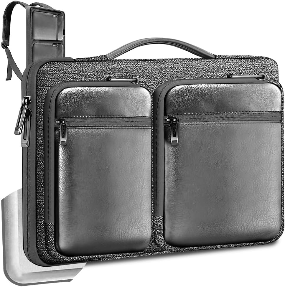 ZINZ Laptop Case 15 15.6 16 inches Sleeve Slim Briefcase Spill-Resistant Handbag for Most Popular 15" 15.6" 16" Notebooks,G01Y03