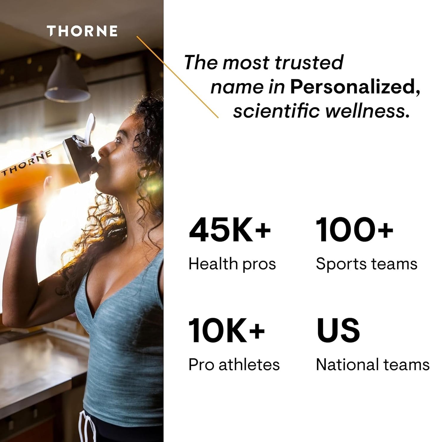 THORNE Creatine - Micronized Creatine Monohydrate Powder - Support for Muscles & Cognitive Function* - for Women & Men - Unflavored - NSF Certified for Sport - 5 g per Serving - 90 Servings