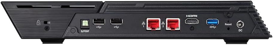 Asustor Flashstor 6 FS6706T - 6 Bay All-SDD NAS Storage, Quad Core 2.0GHz, Dual 2.5GbE Ports, 4GB RAM DDR4, Computer Network Attached Storage with 6 x 4TB NVMe SSD