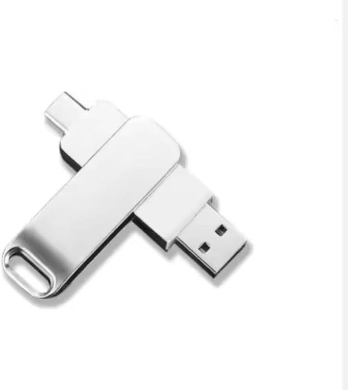 4TB Portable External SSD Flash Drive, Type-C USB 3.0/2.0 Compatible, High-Speed Memory Storage (4, TB)