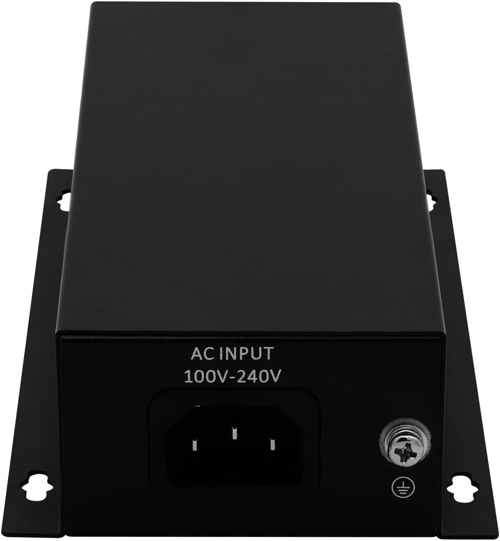10G POE++ Injector, IEEE802.3af/at/bt 90W, Converts a Non-PoE Port to A PoE++ 10G Port, High Power Gigabit PoE Injector for IP Cameras, Wireless Bridge, Access Control, Desktop,Wall-Mount