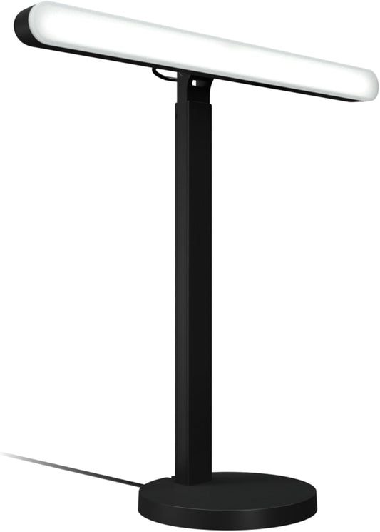 Logitech G Litra Beam LED Lights for Gaming Setup, Key Light with TrueSoft, Adjustable Mount, Brightness/Color Temp, Desktop App Control for PC/Mac - Graphite