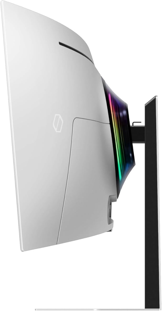 Samsung 49" Odyssey OLED G9 (G95SC) Series Curved Smart Gaming Monitor w QD-OLED, 240Hz, 0.03ms, AMD Freestyle Premium Pro, G-Sync Compatible, Dual QHD, Neo Quantum Processor Pro, LS49CG954SNXZA