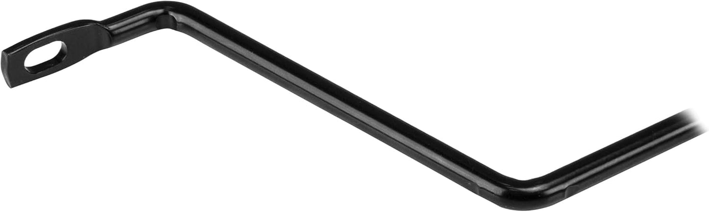 StarTech.com Horizontal Lacing Bar (10 Pack) w/ 4 inch Offset at 75 Degrees- Server Rack Cable Management - 19" Network Rack-Mount Cord Organizer Bars, TAA (CMLB104)