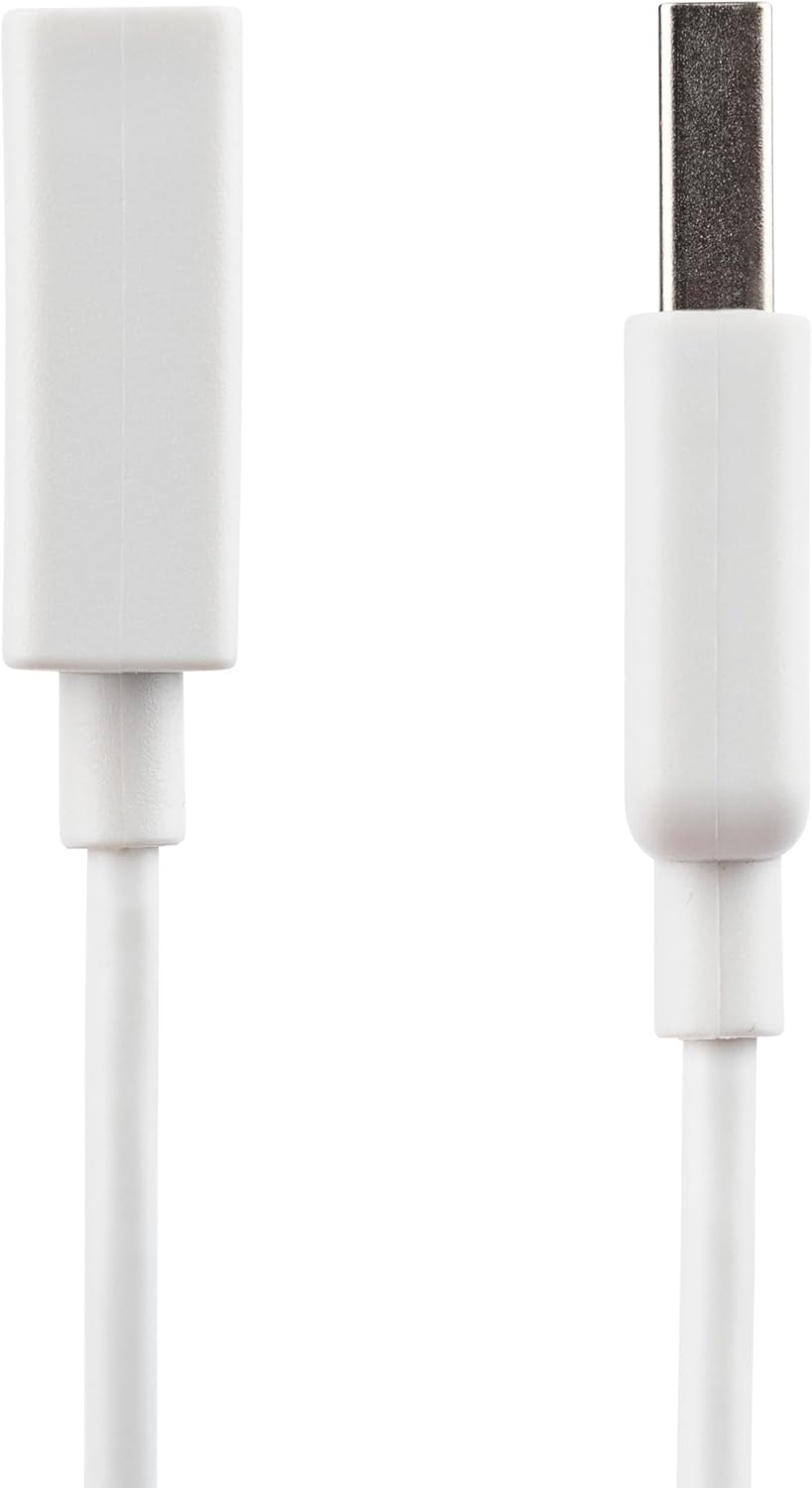 StarTech.com 1m White USB 2.0 Extension Cable Cord - A to A - USB Male to Female Cable - 1x USB A (M), 1x USB A (F) - White, 1 Meter (USBEXTPAA1MW)
