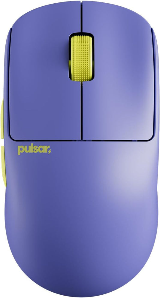 Pulsar Gaming Gears X2 Crazylight Wireless Gaming Mouse, Ultra Lightweight 1.23 oz (35g), Optical Switch, 32000 DPI, 750 IPS, XS-1 Sensor, 8k Compatible (LA Edition)