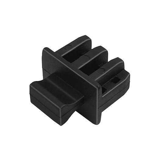 SFP SFP+ XFP Dust Covers Caps Suitable for Open Slot on Network Switch Silicone Type C 100pcs/pack