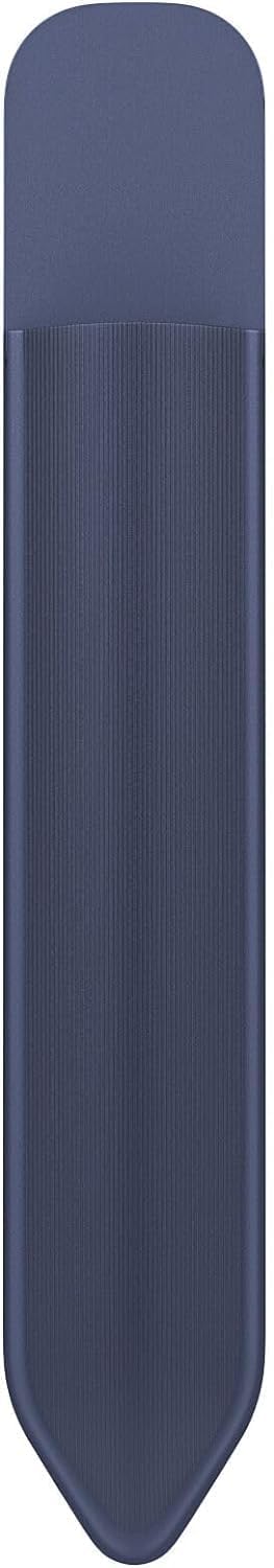 MoKo Pencil Holder Sticker Fit Apple Pencil Pro, Apple Pencil (USB-C), Apple Pencil 1st/2nd Generation, Elastic Pencil Pocket Pouch Adhesive Sleeve Attached to iPad Case for Stylus Pens,Indigo