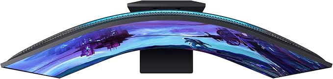 Samsung 55" Odyssey Ark 2nd Gen 4K UHD 1000R Curved Gaming Monitor, 165Hz, 1ms, 4 Input Multi View, Quantum Mini-LED, AMD FreeSync Premium Pro, HDR 10+, Height Adjustable Screen, LS55CG970NNXGO