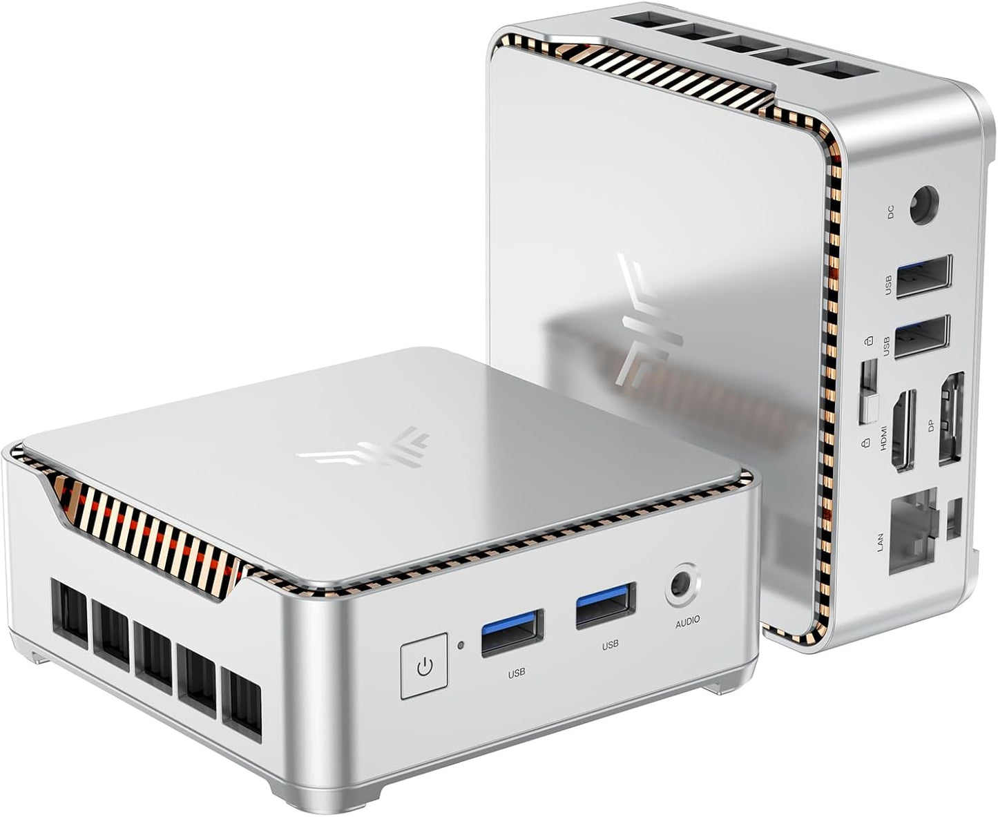 KAMRUI Essenx E2 Mini PC Computers 11 Pro Twin Lake N150, 8GB RAM 256GB M.2 SSD, Micro PC Support 4K Triple Display/USB3.2/WiFi/BT/DP/Gigabit Ethernet Mini PC Home/Office