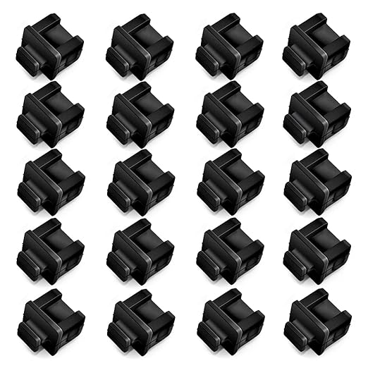 SFP SFP+ XFP Dust Covers Caps Suitable for Open Slot on Network Switch Silicone Type B 100pcs/pack