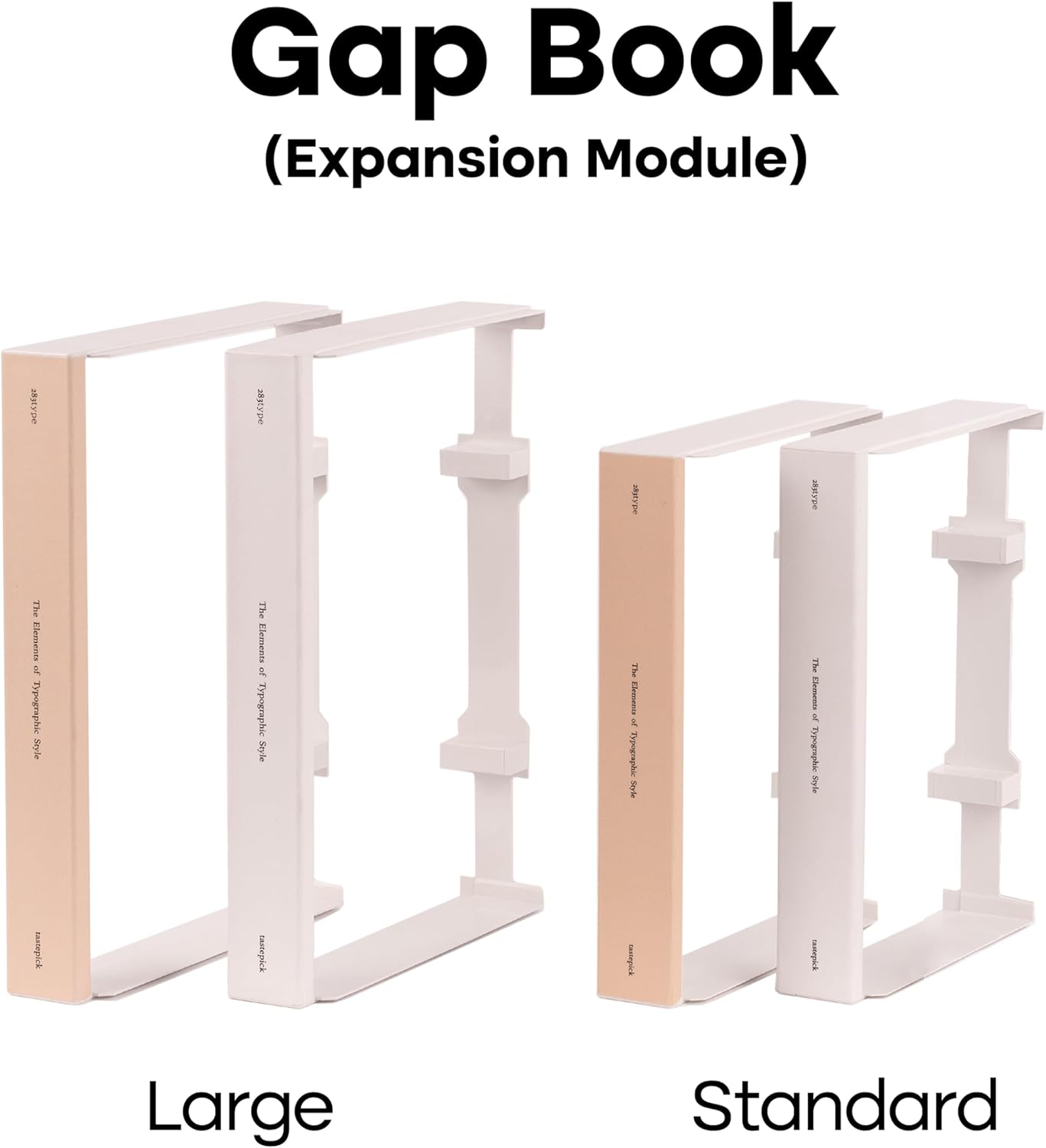 Extension Kit for Obzetap (Large gapbook, White)