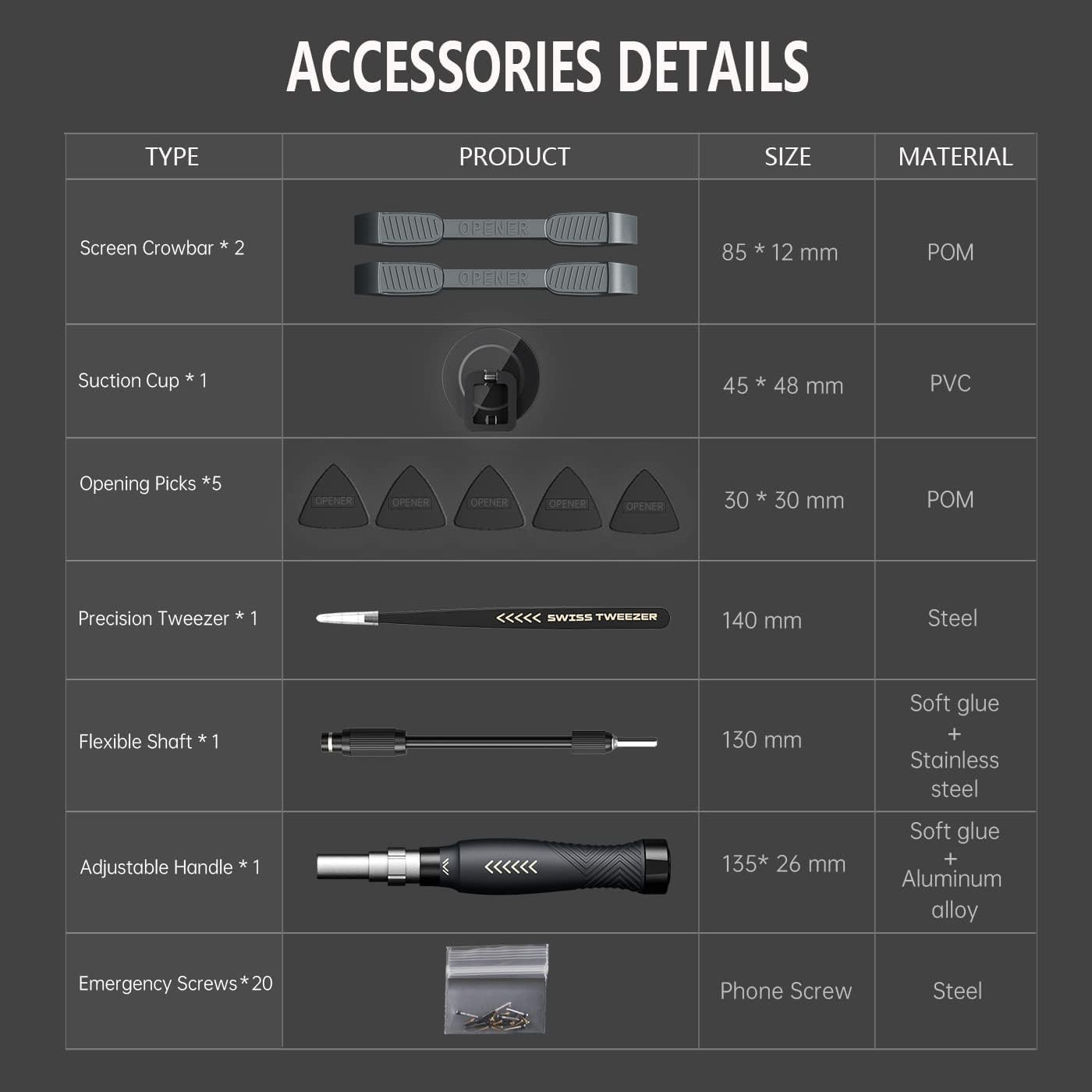 Precision Screwdriver Set, Laptop Screwdriver Kit, JAKEMY 164 in 1 Professional Computer Screwdriver Repair Kit with T6 Torx Bit for MacBook, iPhone, Watch, Camera, Eyeglass, Xbox, DIY