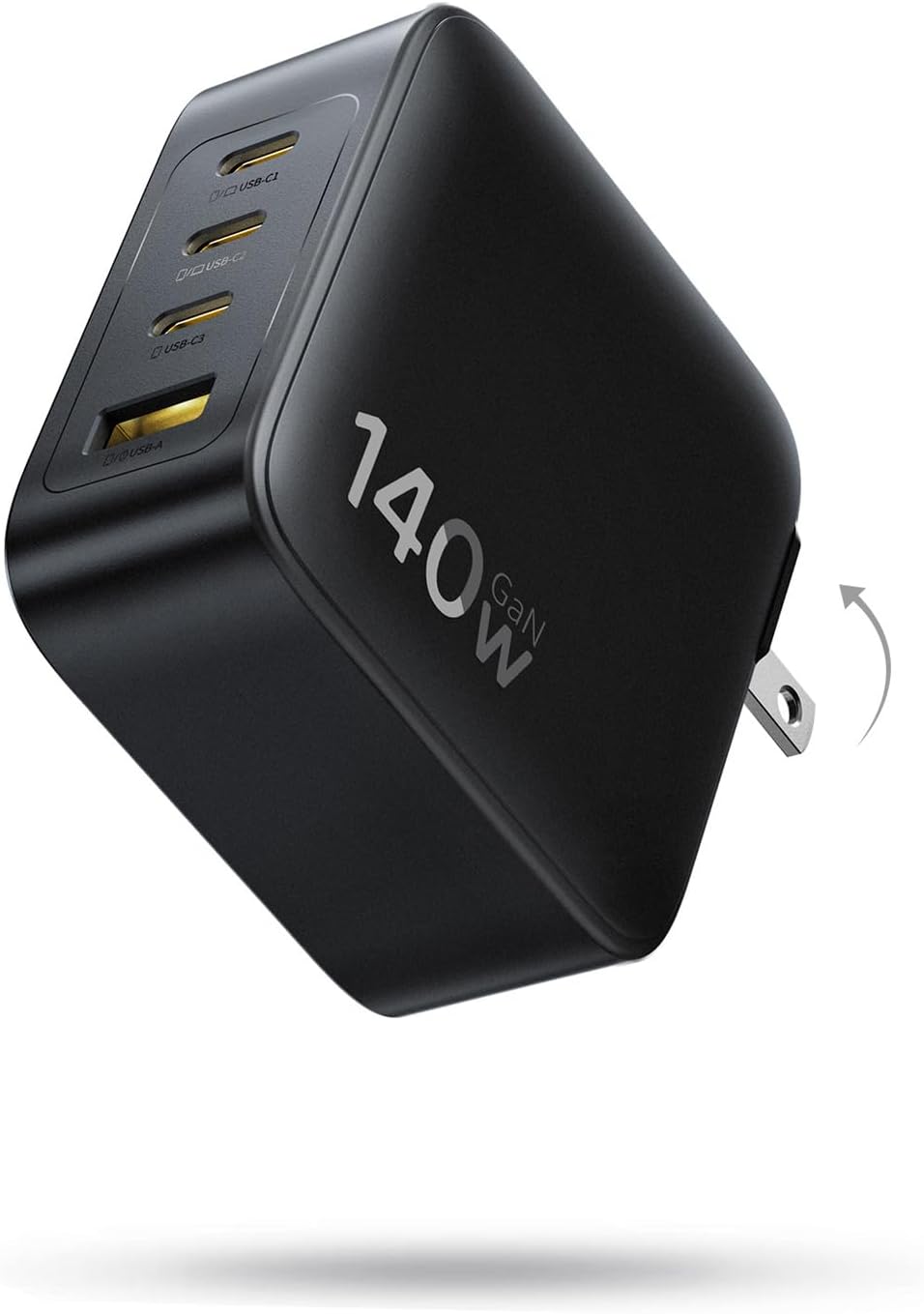 Baseus PD3.1 140W USB C Charger, PPS Fast Charger Type C, Fast Charging Block for MacBook Air/Pro, Pixelbook, iPad, iPhone 17/16 Series, Galaxy S25 Ultra and More