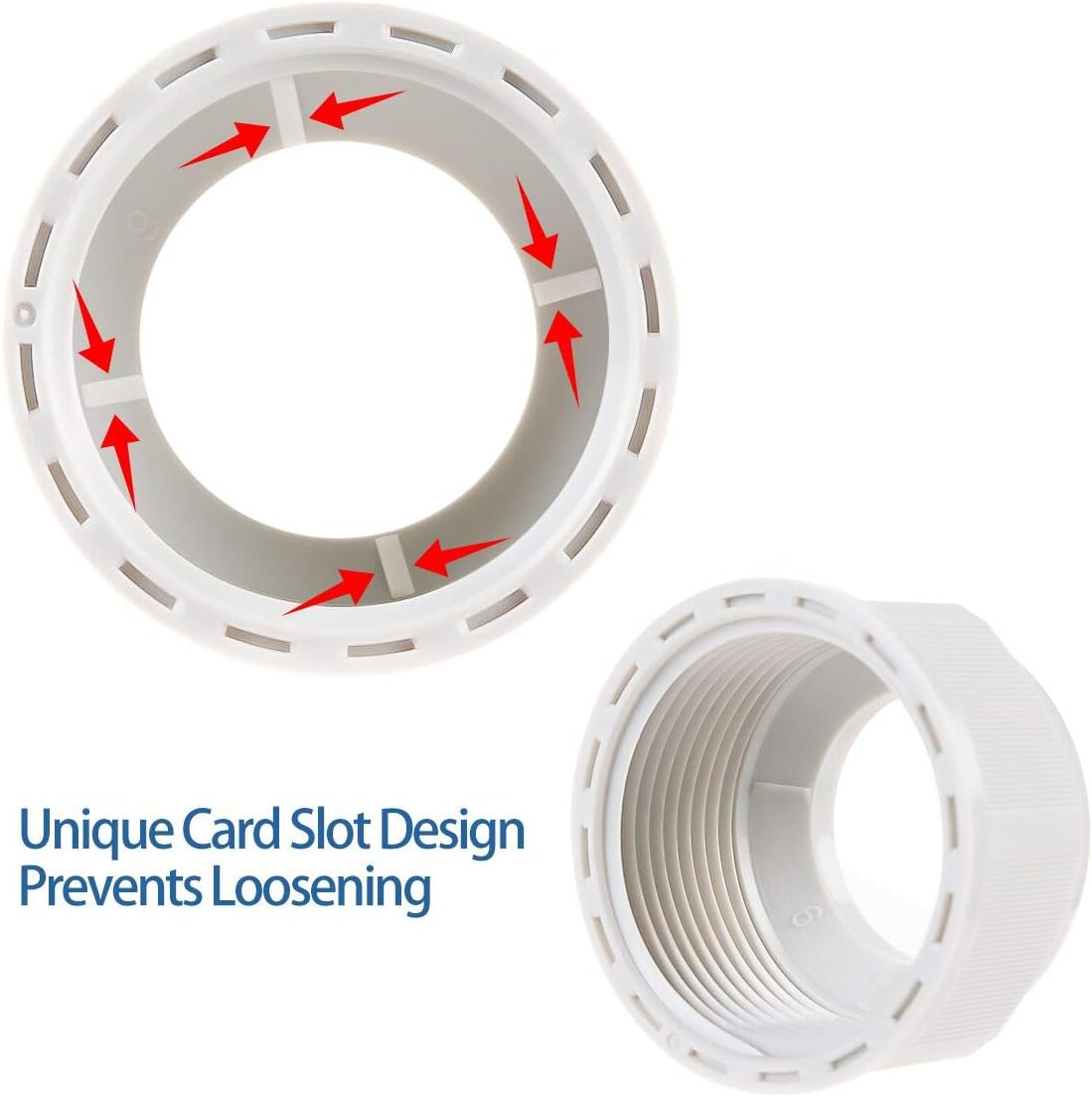 XHF 10 Pcs 3/8" IP68 Strain Relief Nylon Cord Grip NPT Cable Glands Adjustable UL Listed and RoHS Compliant (Grey)