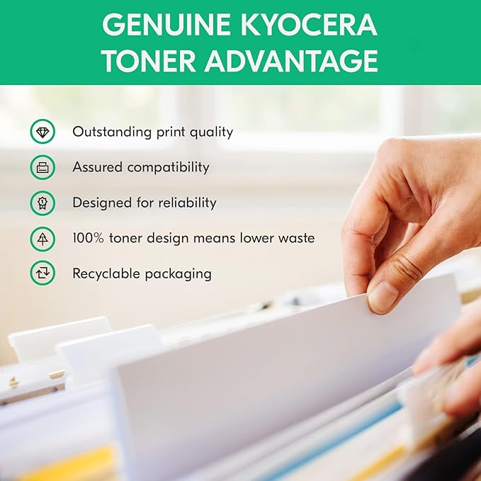 KYOCERA TK-5417M Magenta Toner Cartridge for MA4500ci / PA4500ci Model Laser Printers (1T02Z7BUS0)