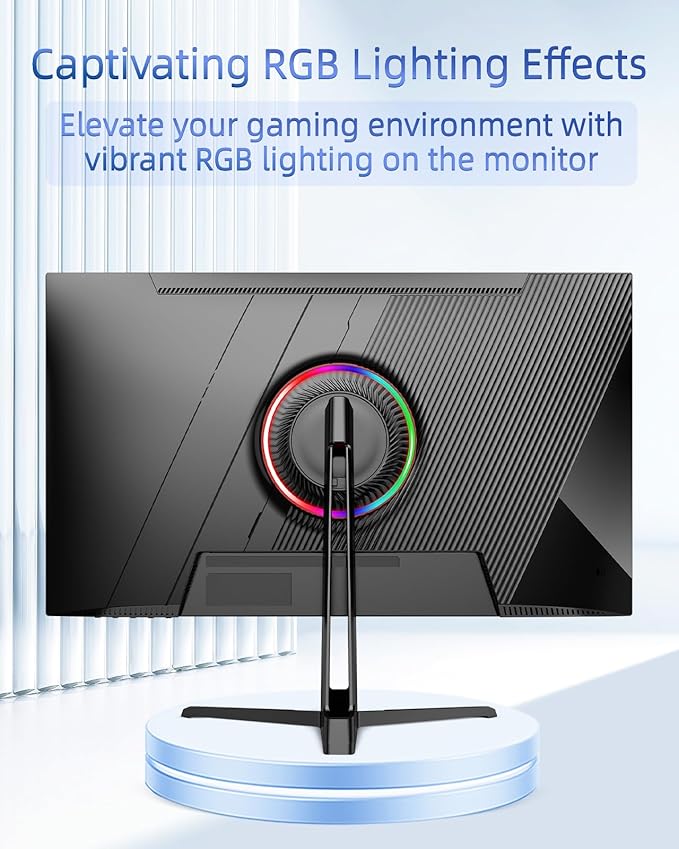 24.5 Inch Gaming Monitor 320Hz, FHD 1920x1080 Computer Monitor, 1ms Frameless, 100% sRGB, LED Background Light, Freesync Eye Care 2×Display Port, 2×HDMI