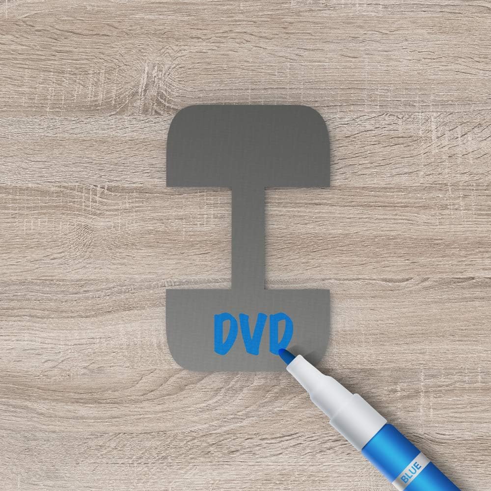 Cable Labels Large Size, XIAOXI Write On Cord Label, Wire Labels, Cable Tags and Wire Tags for Cable Management and Identification - 20 Pcs (Multi-Color)