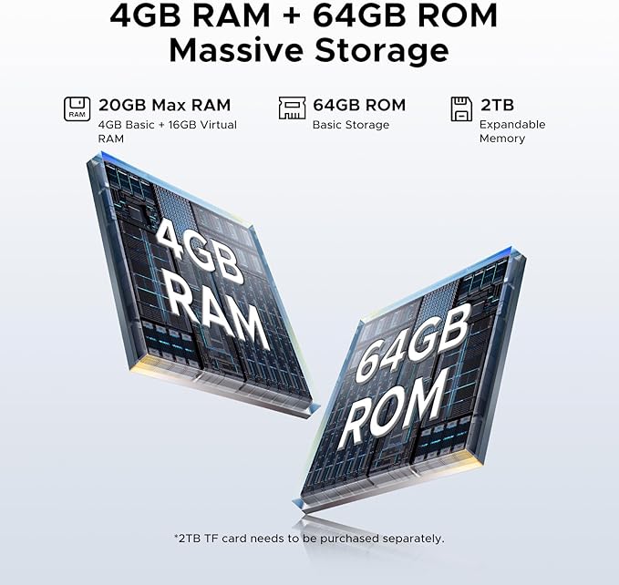DOOGEE Tab A9+ 11 inch Tablet with 90Hz,8580mAh,20GB+64GB/2TB Octa Core Android Tablet,7.9mm Ultra Thin Gaming Tablets,13MP+5MP,Dual Speakers,Bluetooth 5.0,Face ID,5G WiFi,FM,Widevine L1,GPS,Gray