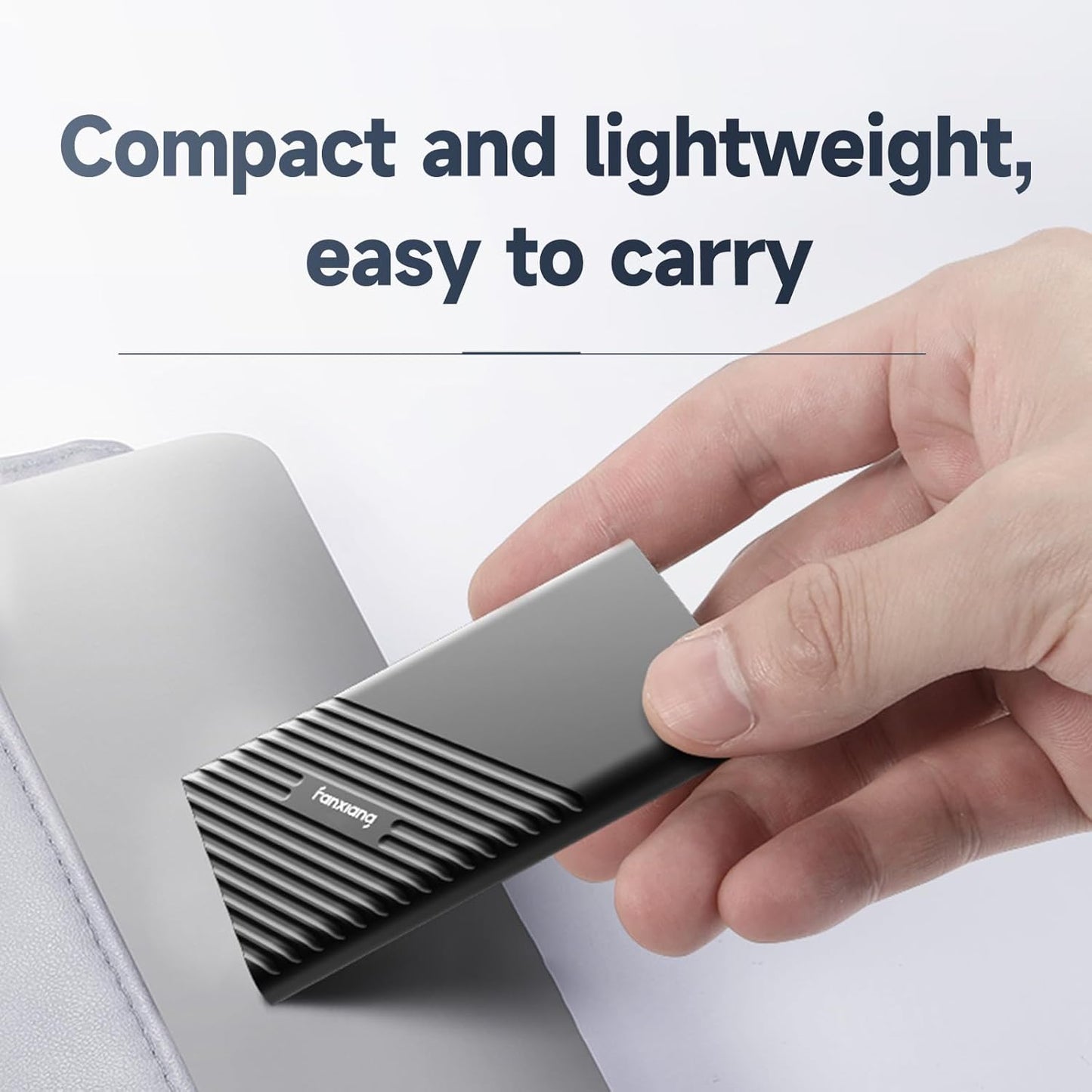 fanxiang 4TB External SSD Portable, Up to 2000MB/s, USB C External Solid State Drive External Hard Drive, USB 3.2 Gen2*2 Type-C SSD for iPhone 15/Pro/PC/Laptops/Creators/Gaming