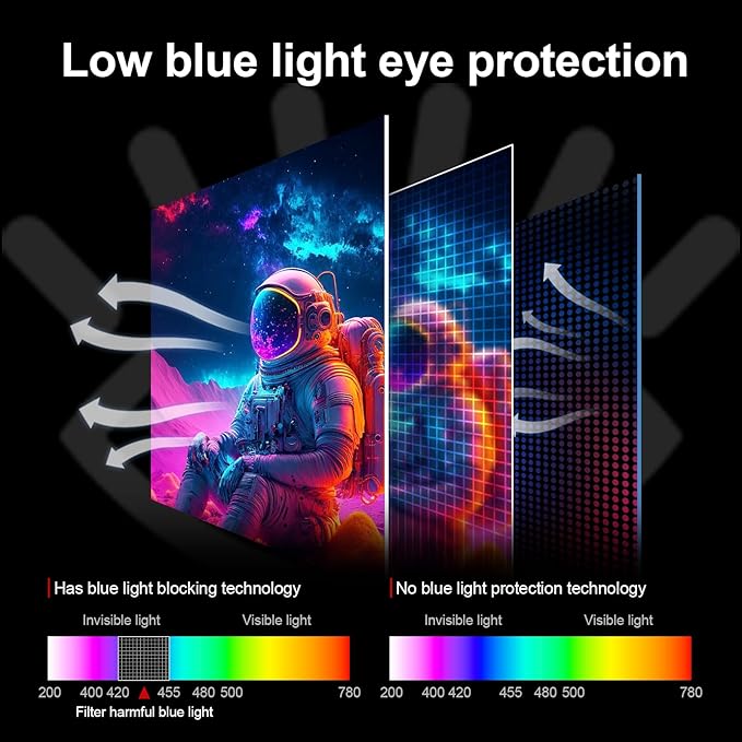 23.8-inch 180Hz Gaming Monitor,Full HD (1920 x 1080),100% sRGB Fast-IPS Panel Computer Monitor, VESA 75 * 75mm Compatible, 1000:1 Contrast Ratio, HDMI & DP & USB Ports (R23 Blitz)