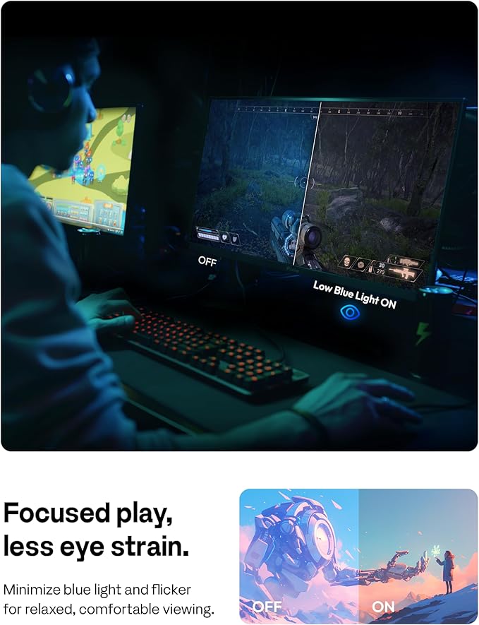Pixio PX279 Wave Mint Green 27 inch 240Hz Refresh Rate FHD 1080p Resolution Fast IPS Panel 1ms GTG Resonse Time Gaming Monitor with Adaptive Sync