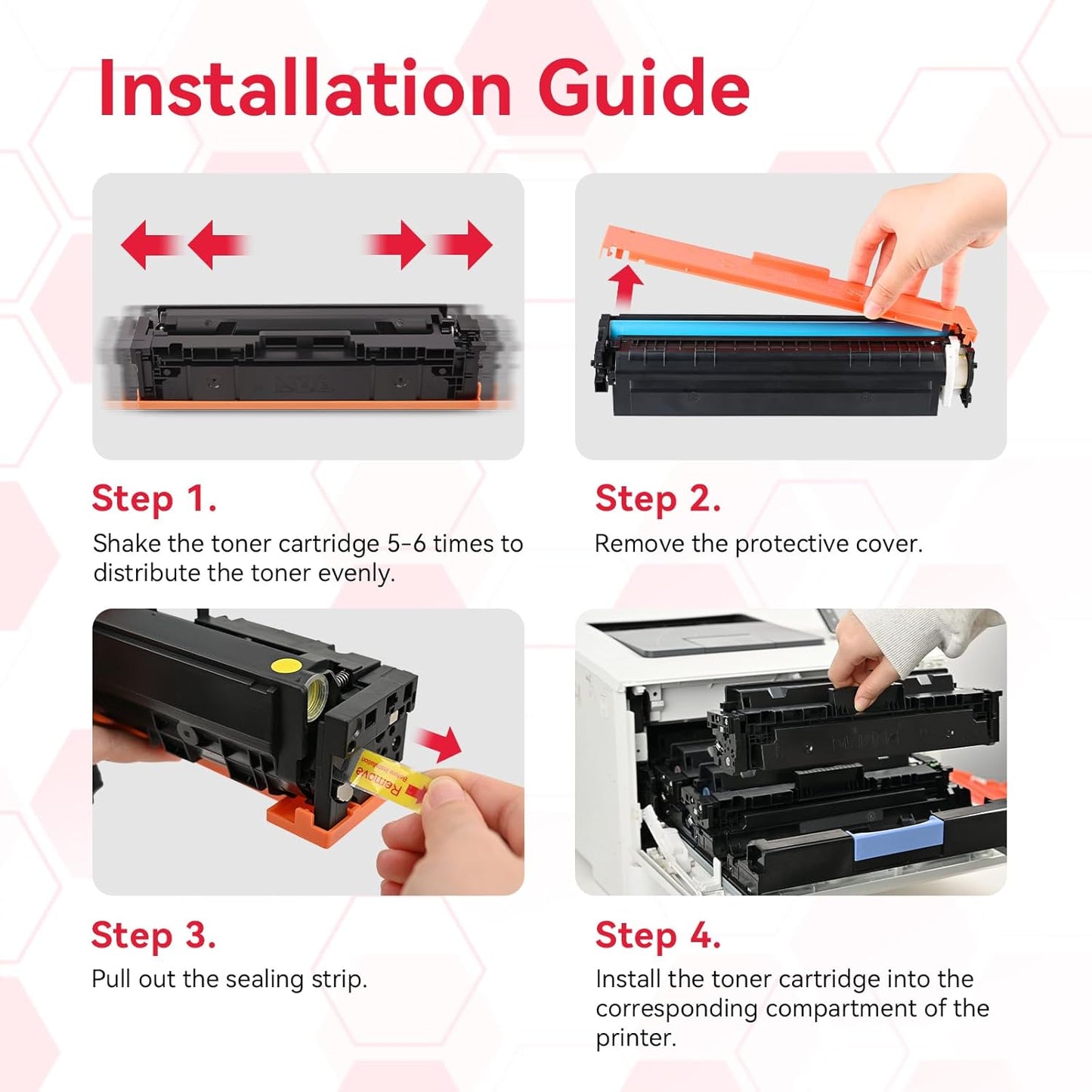 054 Black Toner Cartridge Compatible for Canon 054 054H CRG-054 Black Toner for Canon Color imageCLASS MF642Cdw MF644Cdw LBP622Cdw MF641Cdw Laser Printers (054 Black Toner, 2-Pack)