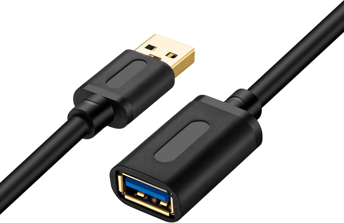 Tan QY USB 3.0 Extension Cable 3Ft, USB 3.0 High Speed Extender Cord Type A Male to A Female for PlayStation, Xbox, USB Flash Drive, Hard Drive, Card Reader,Scanner,Printer,Keyboard (3Feet)
