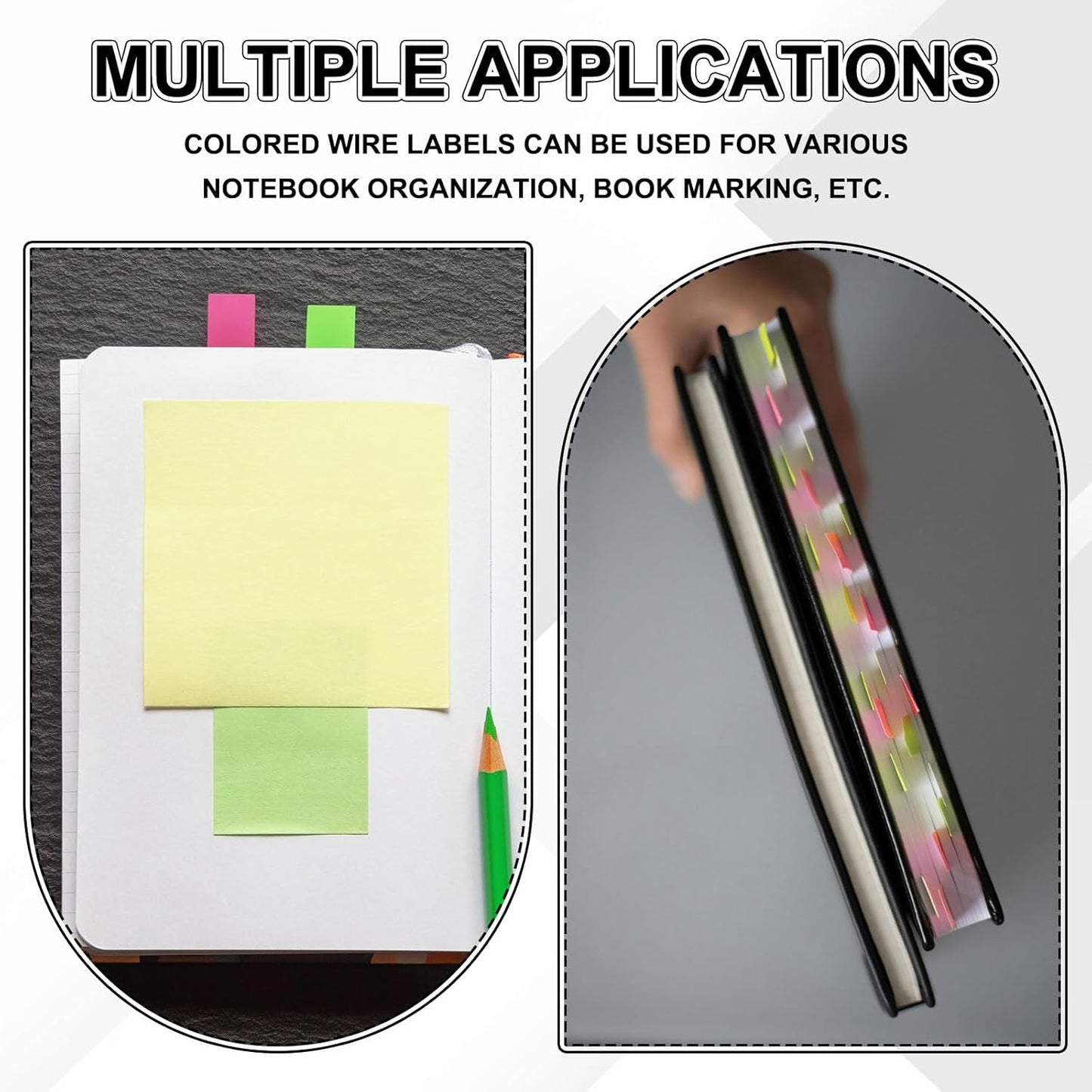 uxcell 300 Pcs Cable Labels, Waterproof Wire Cord Labels Tags, Cord Organizer Management Tags for Charger Cable Organizer Wire Markers Printer and Handwriting, Rose Red