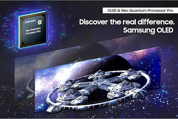 Samsung 49" Odyssey OLED G9 (G95SC) Series Curved Smart Gaming Monitor w QD-OLED, 240Hz, 0.03ms, AMD Freestyle Premium Pro, G-Sync Compatible, Dual QHD, Neo Quantum Processor Pro, LS49CG954SNXZA