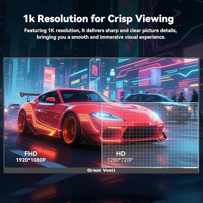 24.5 Inch Gaming Monitor 200Hz FHD (1920x1080) Computer Monitor Built-in Speakers, VA Panel, FreeSync, HDR10, 99% sRGB, FreeSync, HDMI&DP, Design VESA (75 x 75mm)