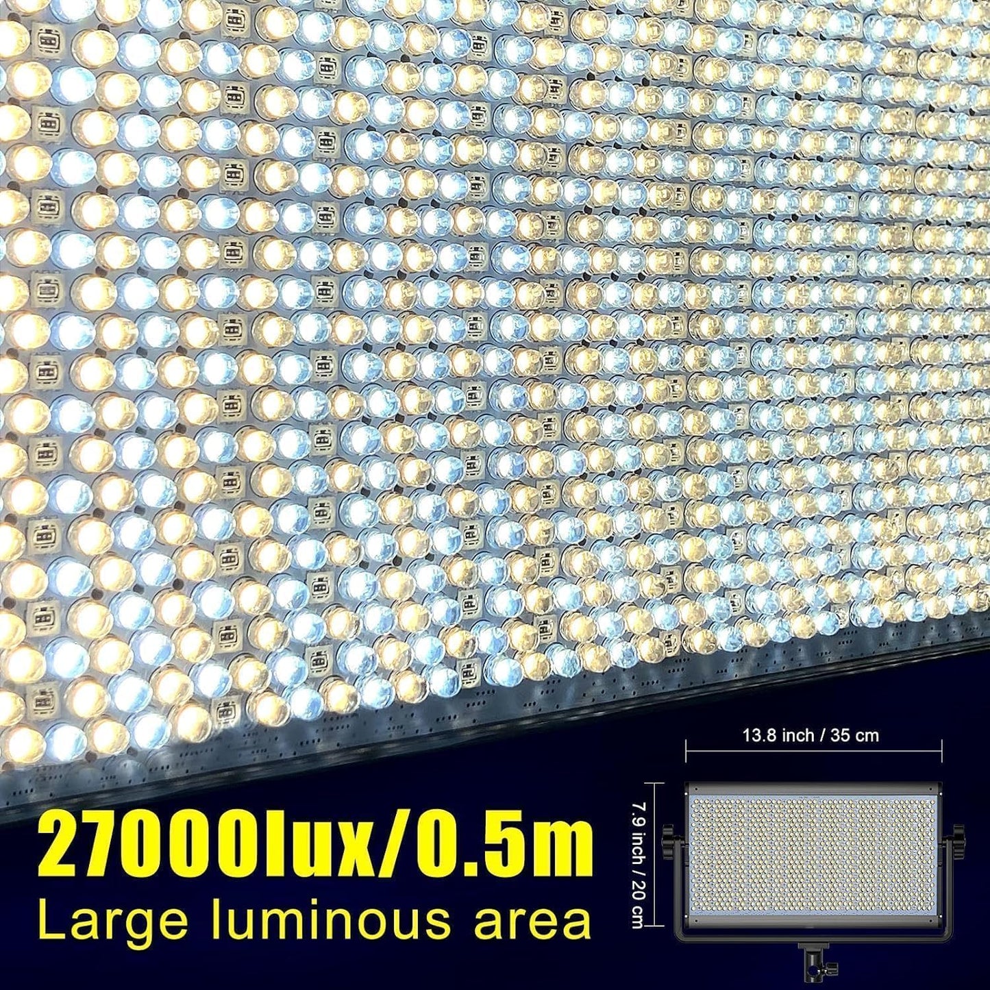 GVM 1500D RGB LED Video Light with Battery, 75W Video Lighting Kit with Bluetooth Control, 2 Packs Led Panel Light for Photography, YouTube Studio, Video Shooting, Conference,1128 Led Beads